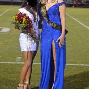 Type: Prom Dress, Brand: Ellie Wilde, Color: Royal Blue, Size: 14